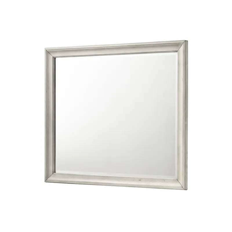 Jaymes Dresser Top Mirror White Mist