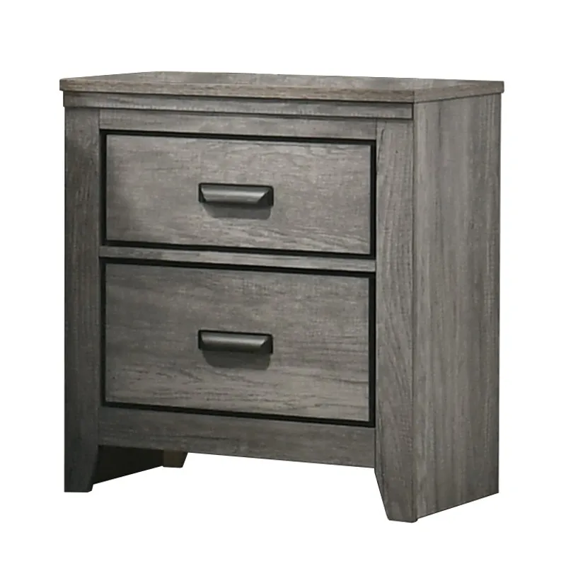 Carter Night Stand Gray