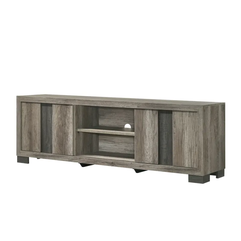 Rangley TV Stand-grey/brown