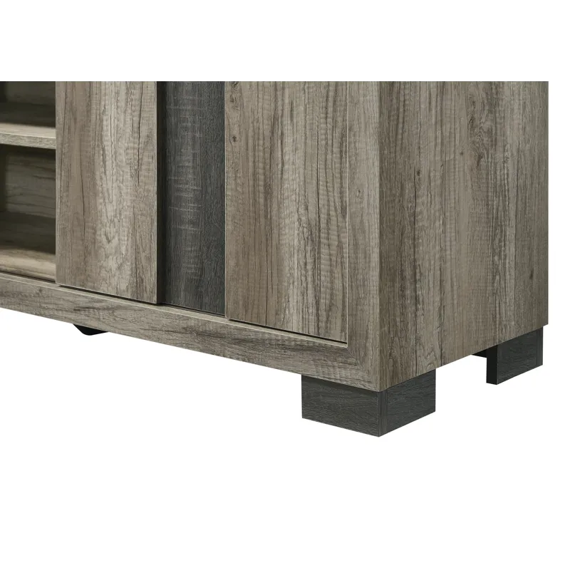Rangley TV Stand-grey/brown
