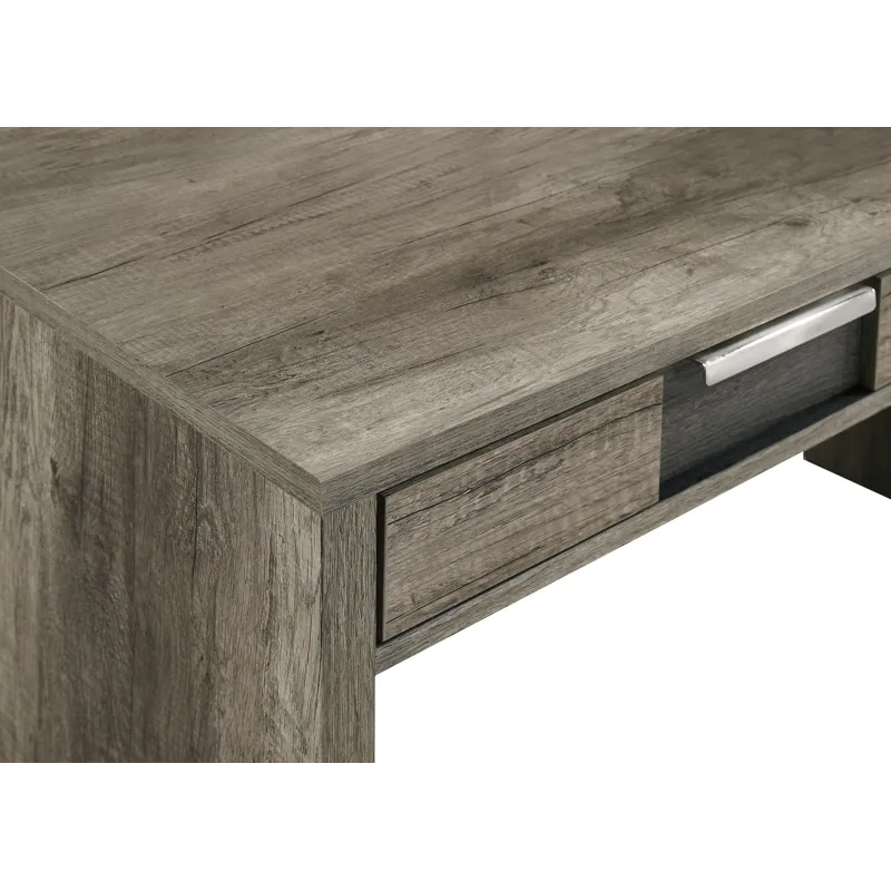 Rangley Writing Desk-grey/brown