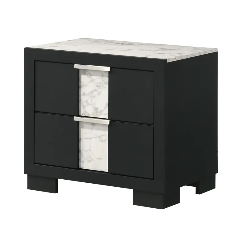 Rangley Night Stand - Black