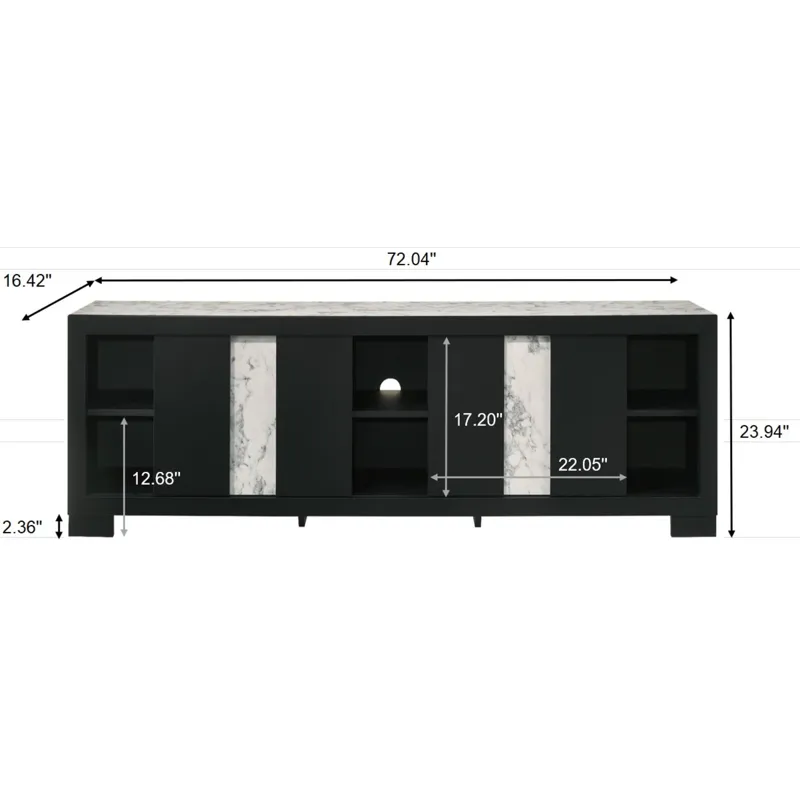 Rangley TV Stand - Black