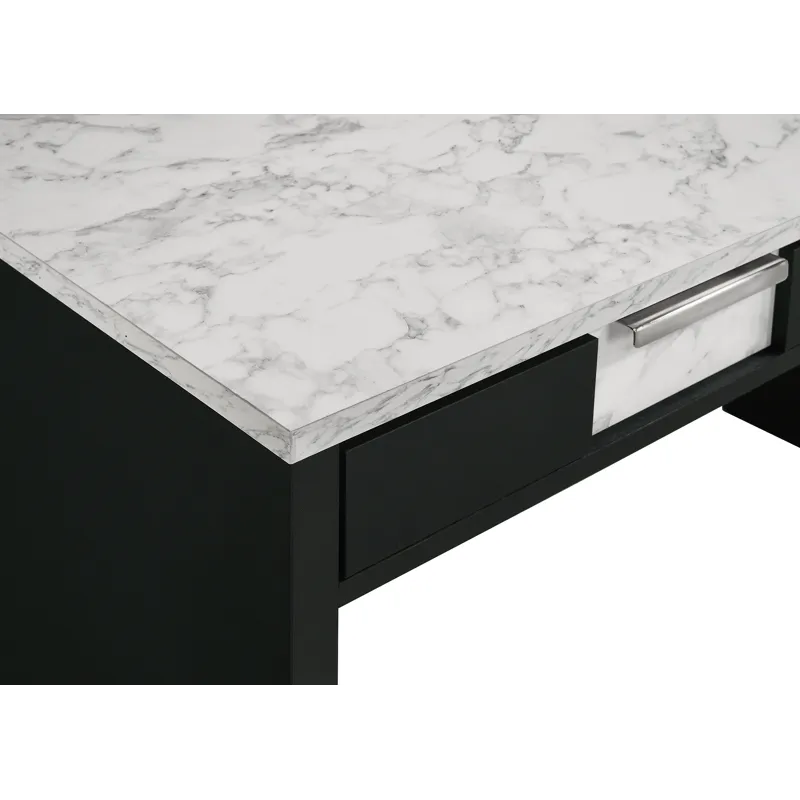 Rangley Writing Desk -black