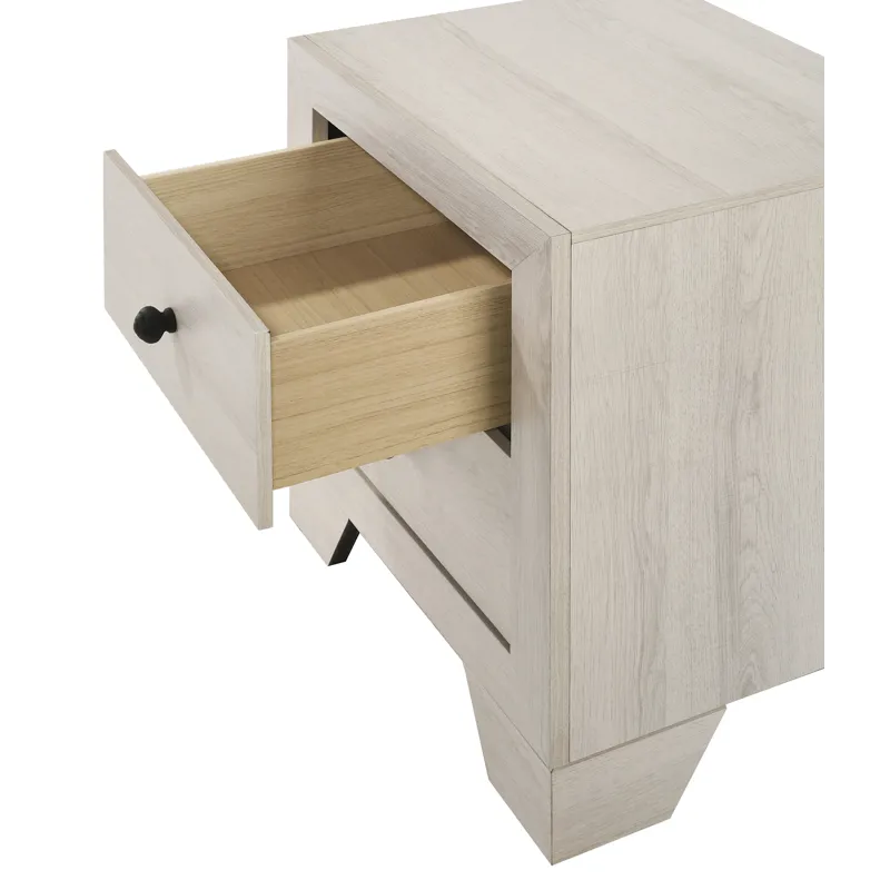 Atticus Night Stand White