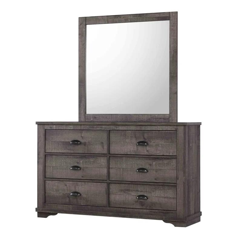 Coralee Dresser Grey