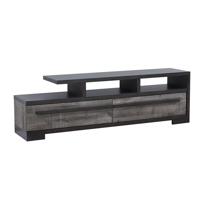 Remington TV Stand Gray/ebony
