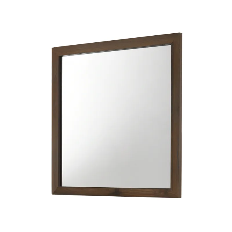 Millie Dresser Top Mirror -brown Cherry