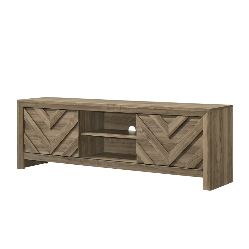 Valor TV Stand-light Brown