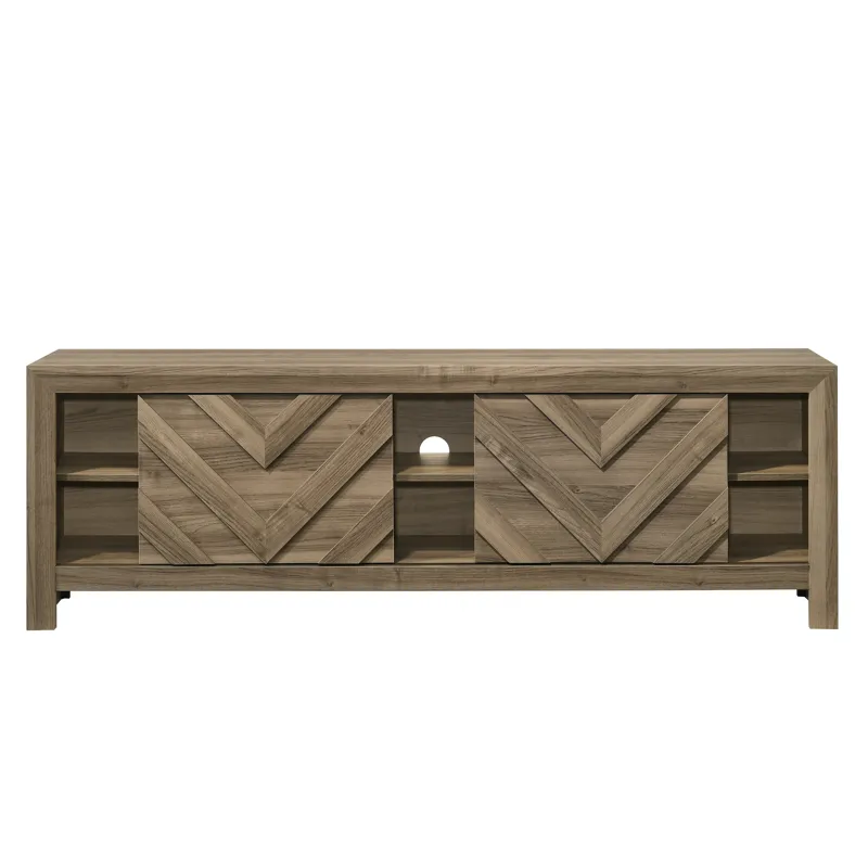 Valor TV Stand-light Brown