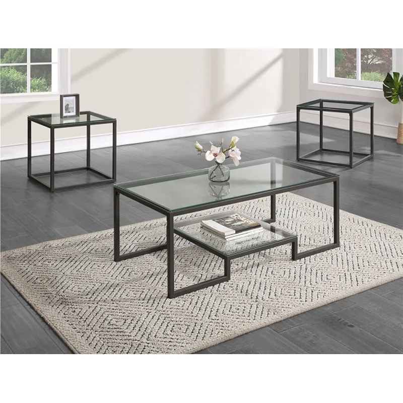 Karter 3-pk Cockail Table Base