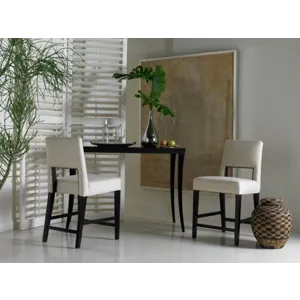 Counter Table 36"h With Beveled Top Saber Leg