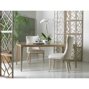 Console/Dining Table 30"h With Beveled Top Tapered Leg