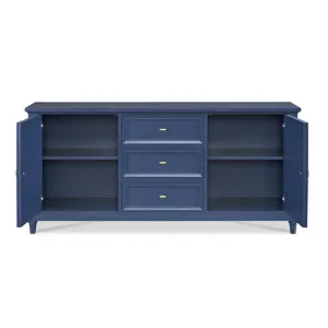 2 Door, 3 Drawer Console