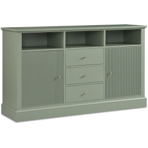 2 Door, 3 Shelf Console