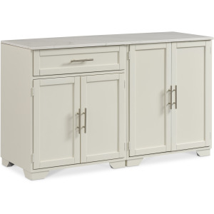 1 Drawer, 2 Door, 1 Adjustable Shelf Base Custom Top
