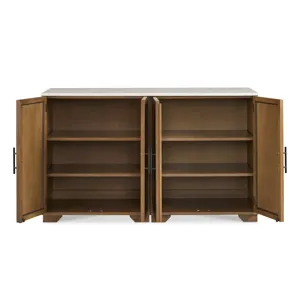 2 Door, 2 Adjustable Shelf Base Custom Top