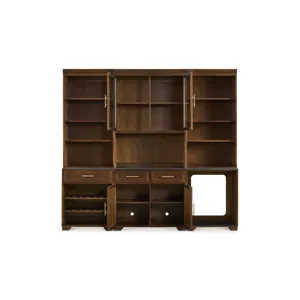 1 Drawer, 2 Adjustable Wine Shelf Base Custom Top