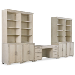 LED Lighted 2 Door, 2 Adjustable Shelf Tower Tall Height