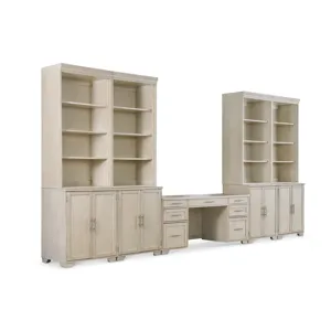 LED Lighted 2 Door, 2 Adjustable Shelf Tower Tall Height