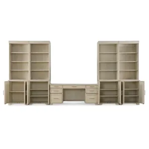 LED Lighted 2 Door, 2 Adjustable Shelf Tower Tall Height