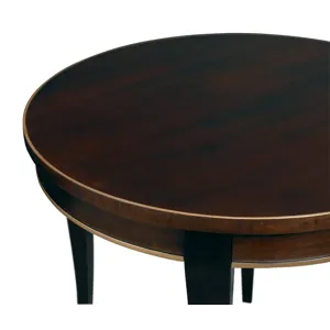 Round Console/Dining Table 30"h With Saber Leg