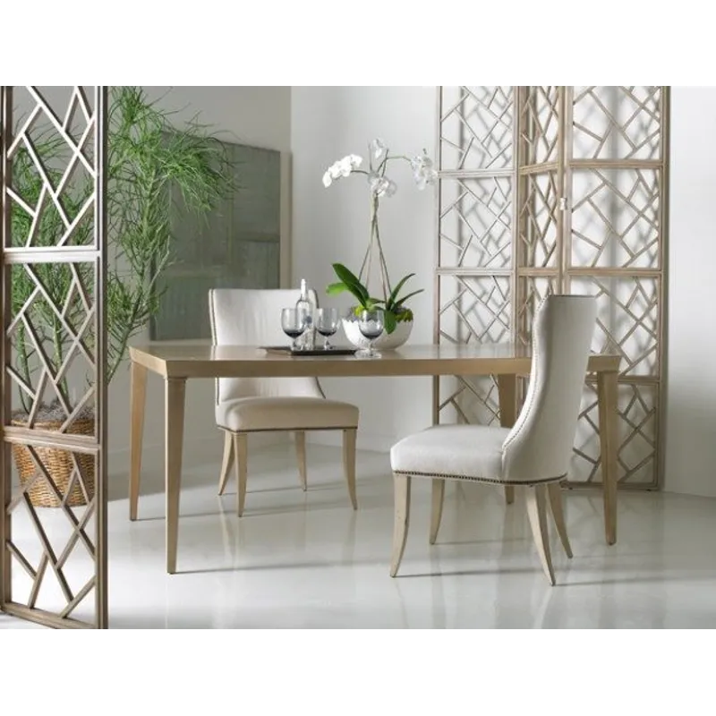 Console/Dining Table 30"h With Beveled Top Tapered Leg