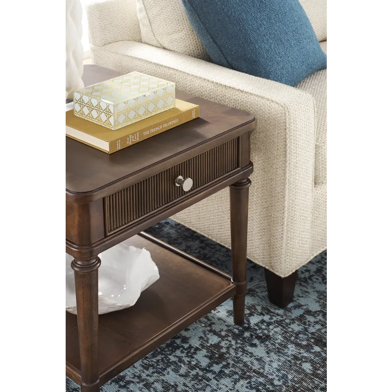 Drawer End Table