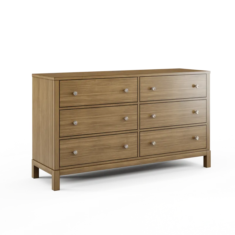 6 Drawer Double Dresser