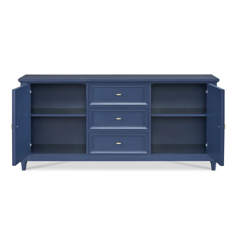 2 Door, 3 Drawer Console