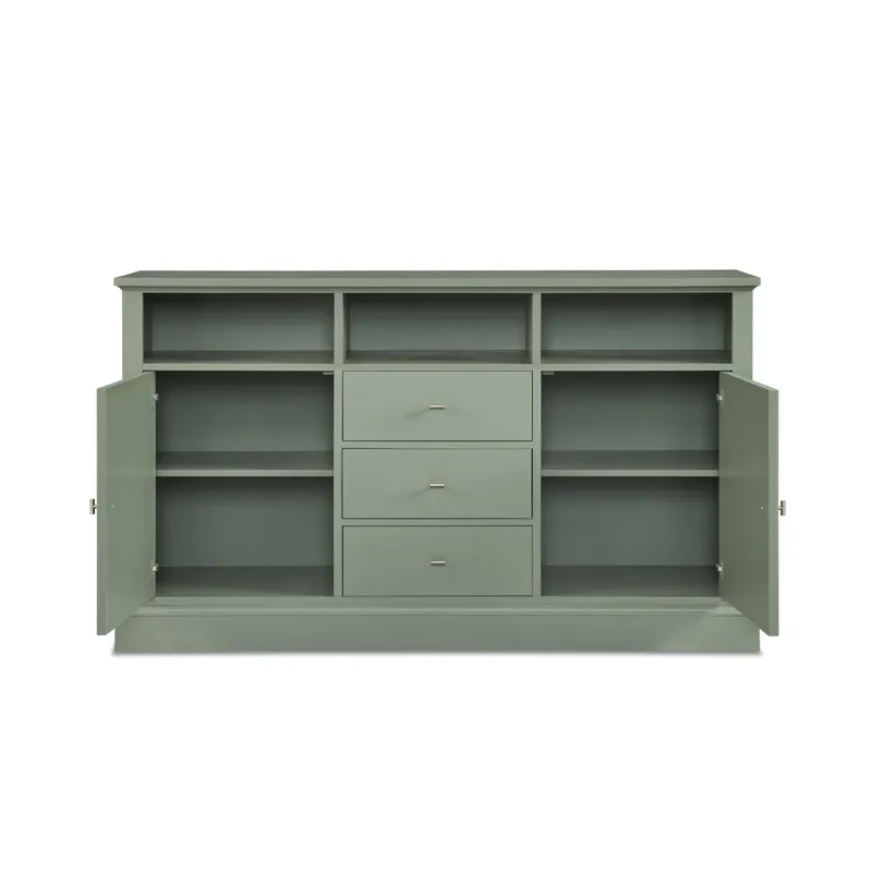 2 Door, 3 Shelf Console