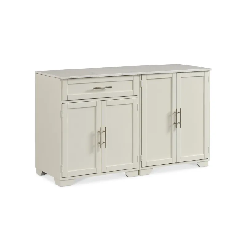1 Drawer, 2 Door, 1 Adjustable Shelf Base Custom Top
