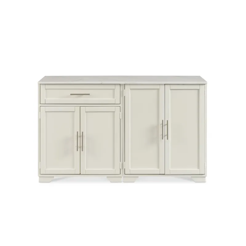 1 Drawer, 2 Door, 1 Adjustable Shelf Base Custom Top