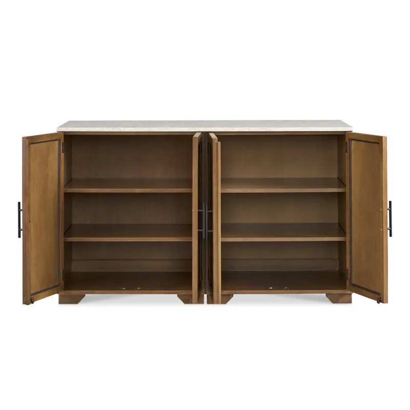 2 Door, 2 Adjustable Shelf Base Custom Top