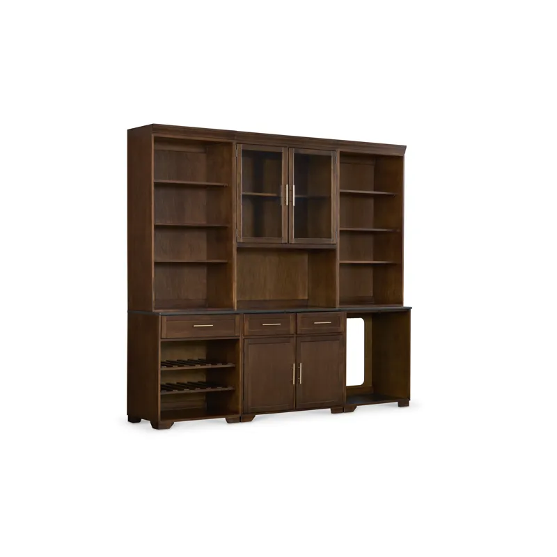 1 Drawer, 2 Adjustable Wine Shelf Base Custom Top