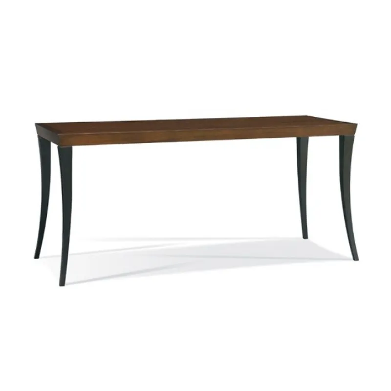 Console/Dining Table 30"h With Beveled Top Saber Leg