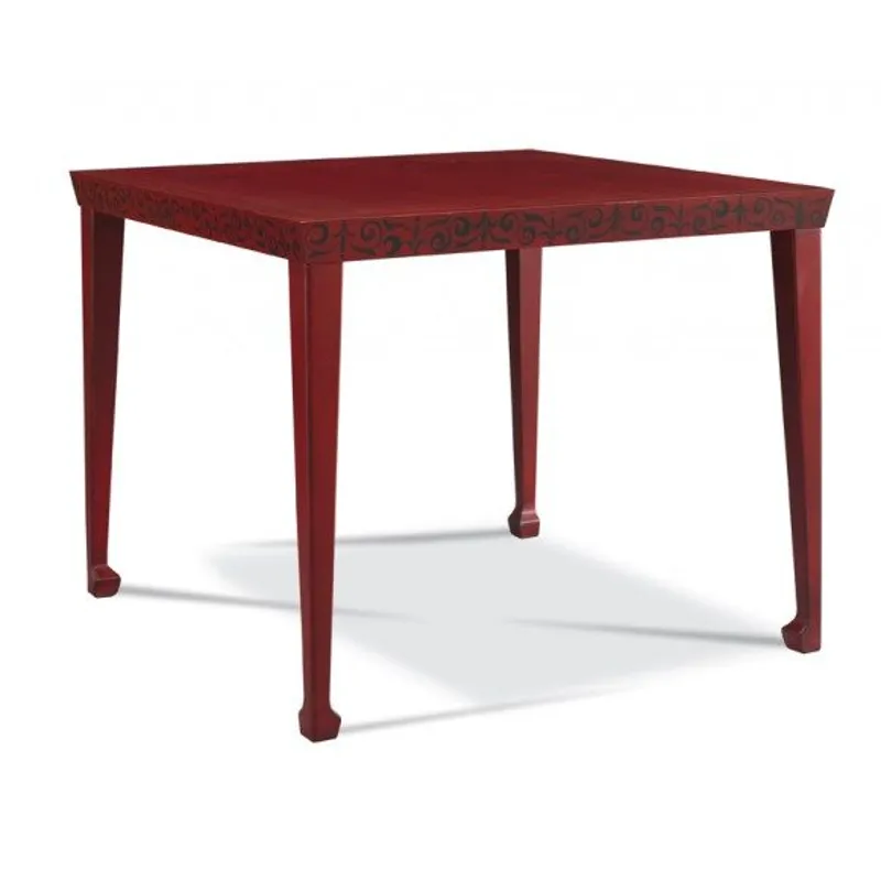 Console/Dining Table 30"h With Beveled Top Chow Leg