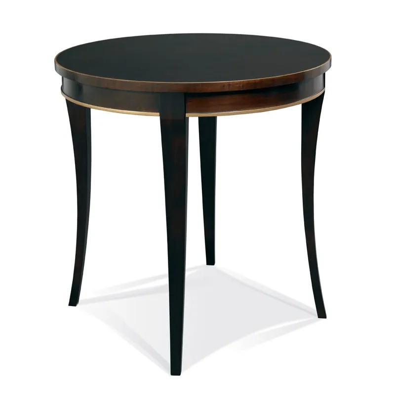 Round Console/Dining Table 30"h With Saber Leg