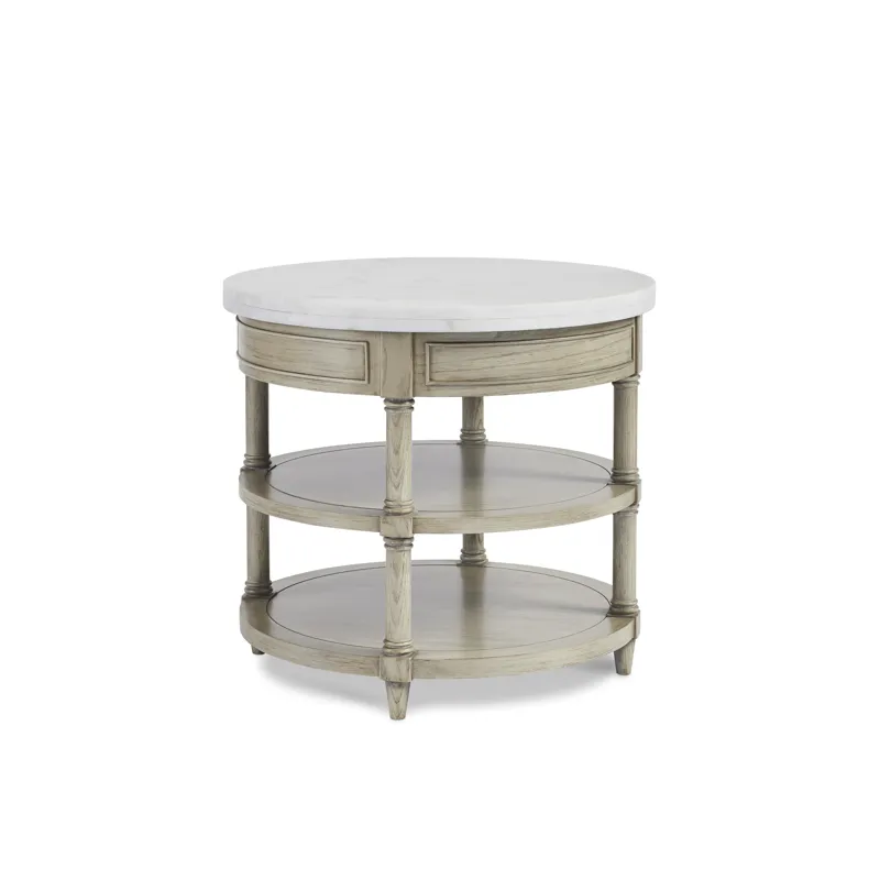 Round Lamp Table