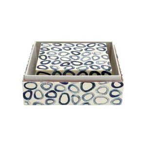 Ovoid Blue Box Set of 2