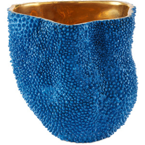 Jackfruit Medium Cobalt Blue Vase