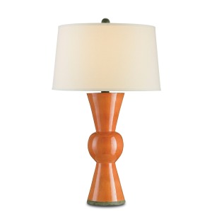 Upbeat Table Lamp, Orange