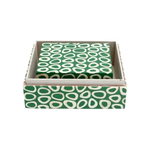 Ovoid Green Box Set of 2