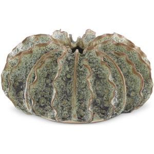 Sunken Boat Wings Green Vase