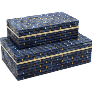 Midnight Bamboo Box Set of 2