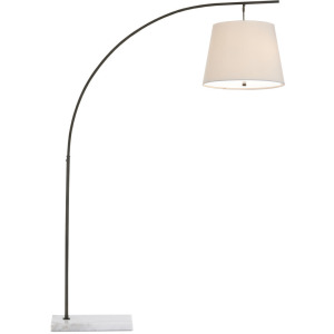 Cloister Medium Bronze Floor Lamp - Oil Rubbed Bronze / White
