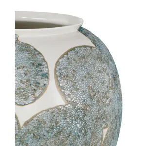 Bloom Blue &amp; Ivory Vase