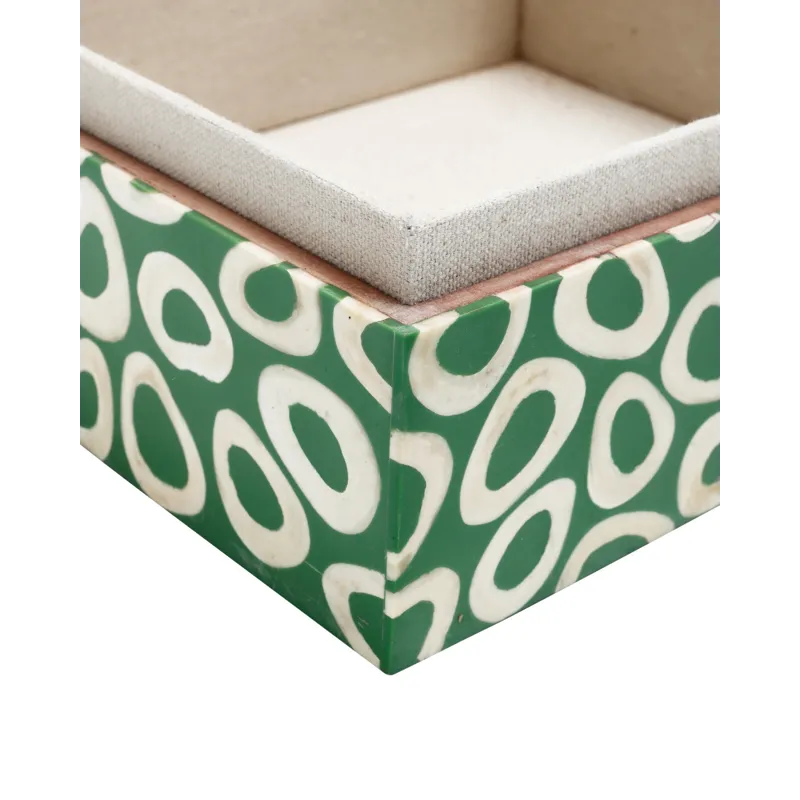 Ovoid Green Box Set of 2