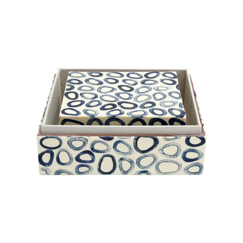 Ovoid Blue Box Set of 2