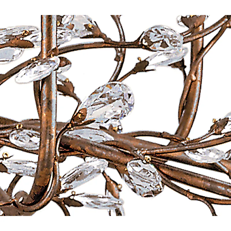 Crystal Bud Chandelier, Large